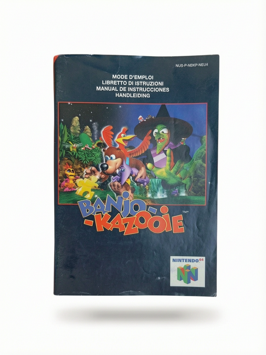 Notice Nintendo 64 :Banjo-Kazooie