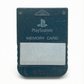 Carte Mémoire Noire Playstation 1 (PS1)