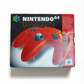 Manette Rouge Nintendo 64 en boîte