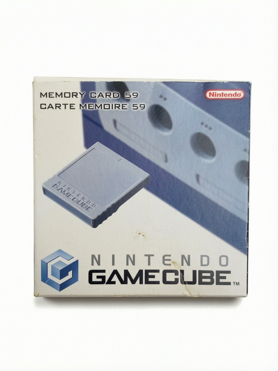 Carte mémoire Grise GameCube