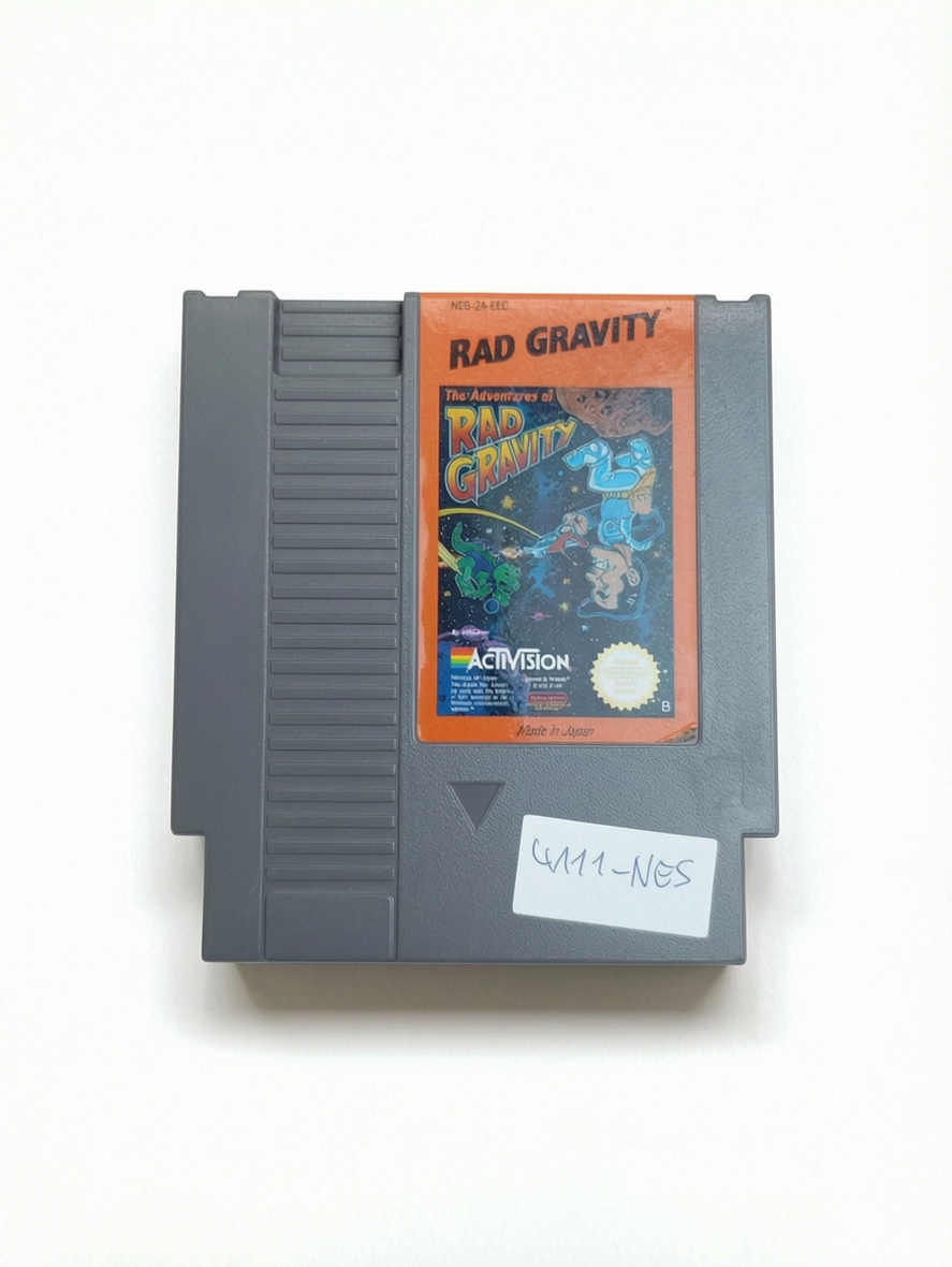 Adventures Of Rad Gravity NES