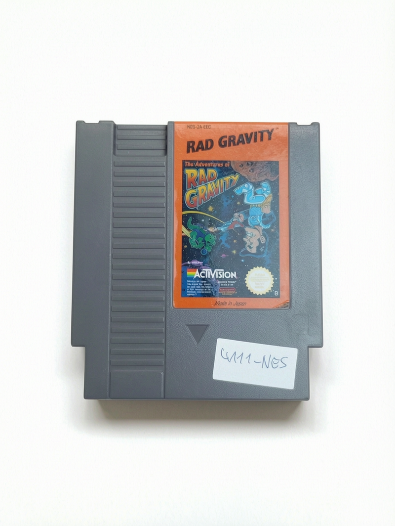 Adventures Of Rad Gravity NES