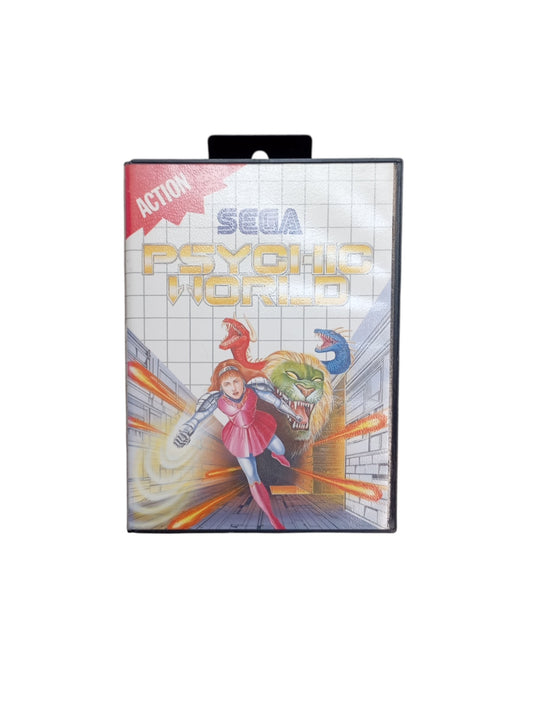 Psychic World Sega Master System en boîte avec cartouche sans notice