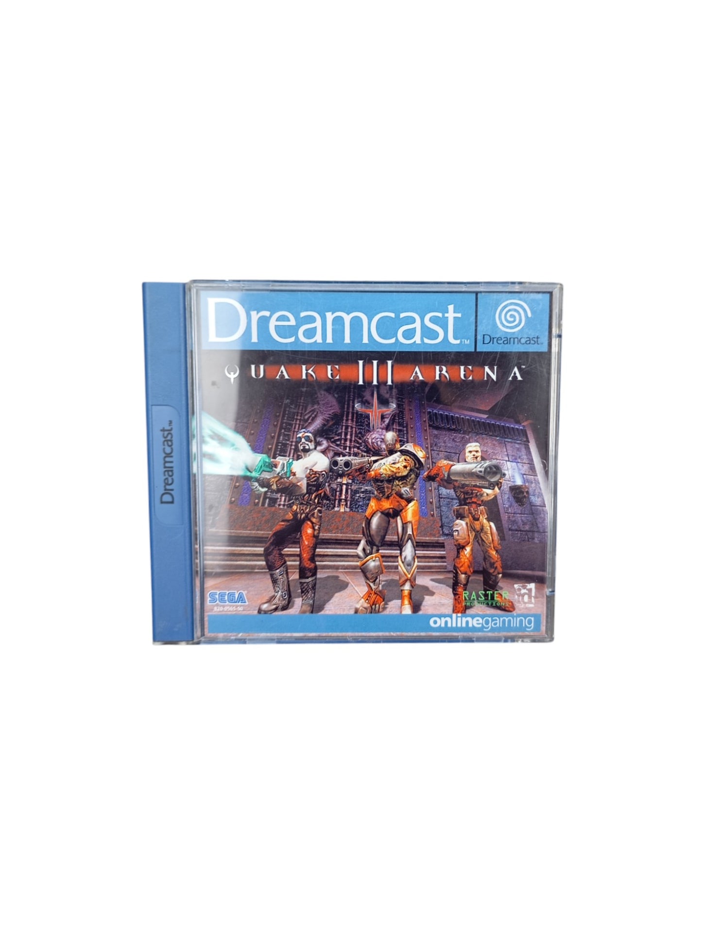 Quake III Arena Sega Dreamcast complet en boîte avec disque et notice