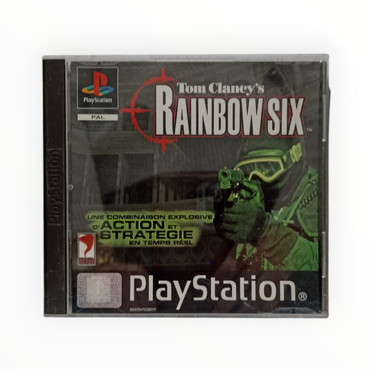 Jeu Tom Clancy’s Rainbow Six complet pour PlayStation 1 version PAL FR
