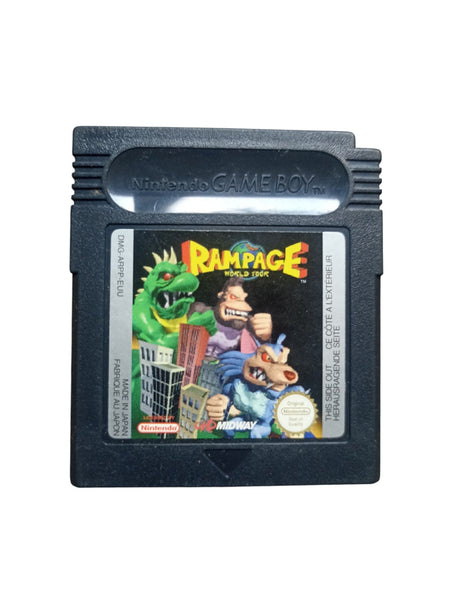 Rampage World Tour Game Boy Color – Complet en boîte avec notice - Masaru
