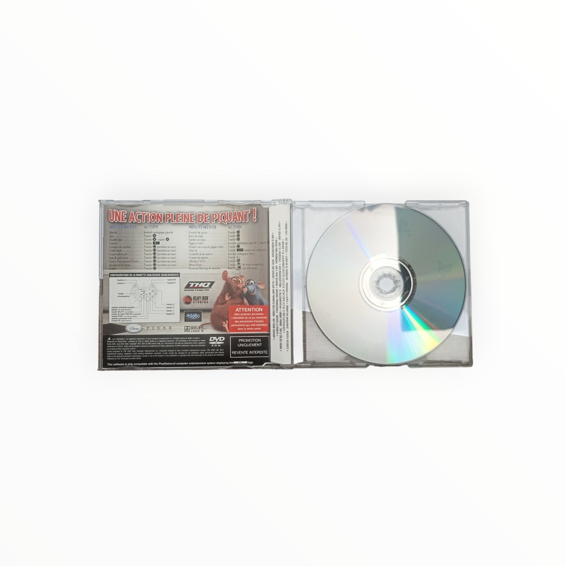 ratatouille (playstation 2) Demo (très rare) - Masaru