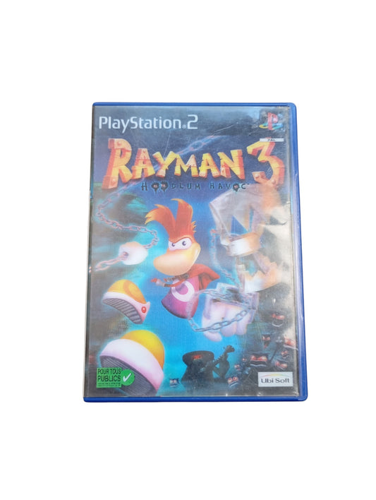 Rayman 3 Hoodlum Havoc PlayStation 2 PS2 complet en boîte avec disque et notice