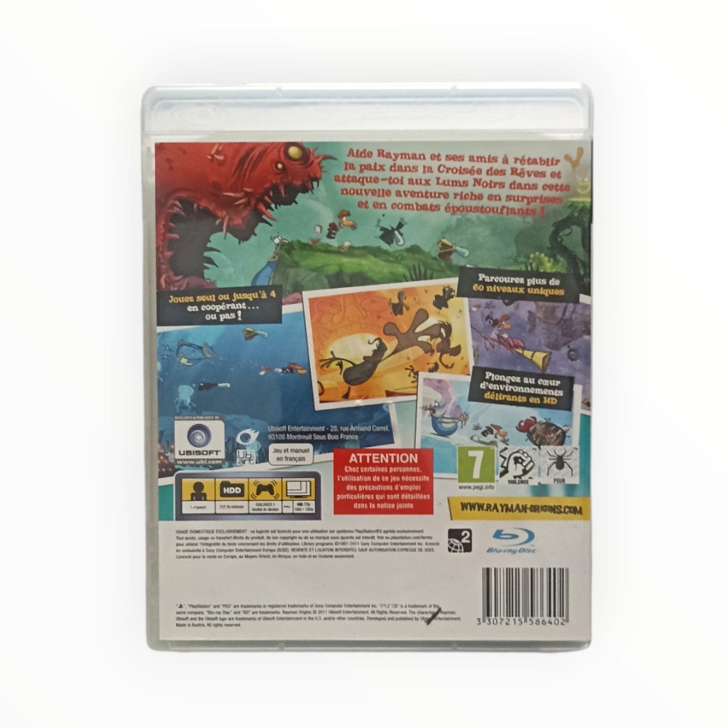 Rayman Origins Playstation 3 - Masaru