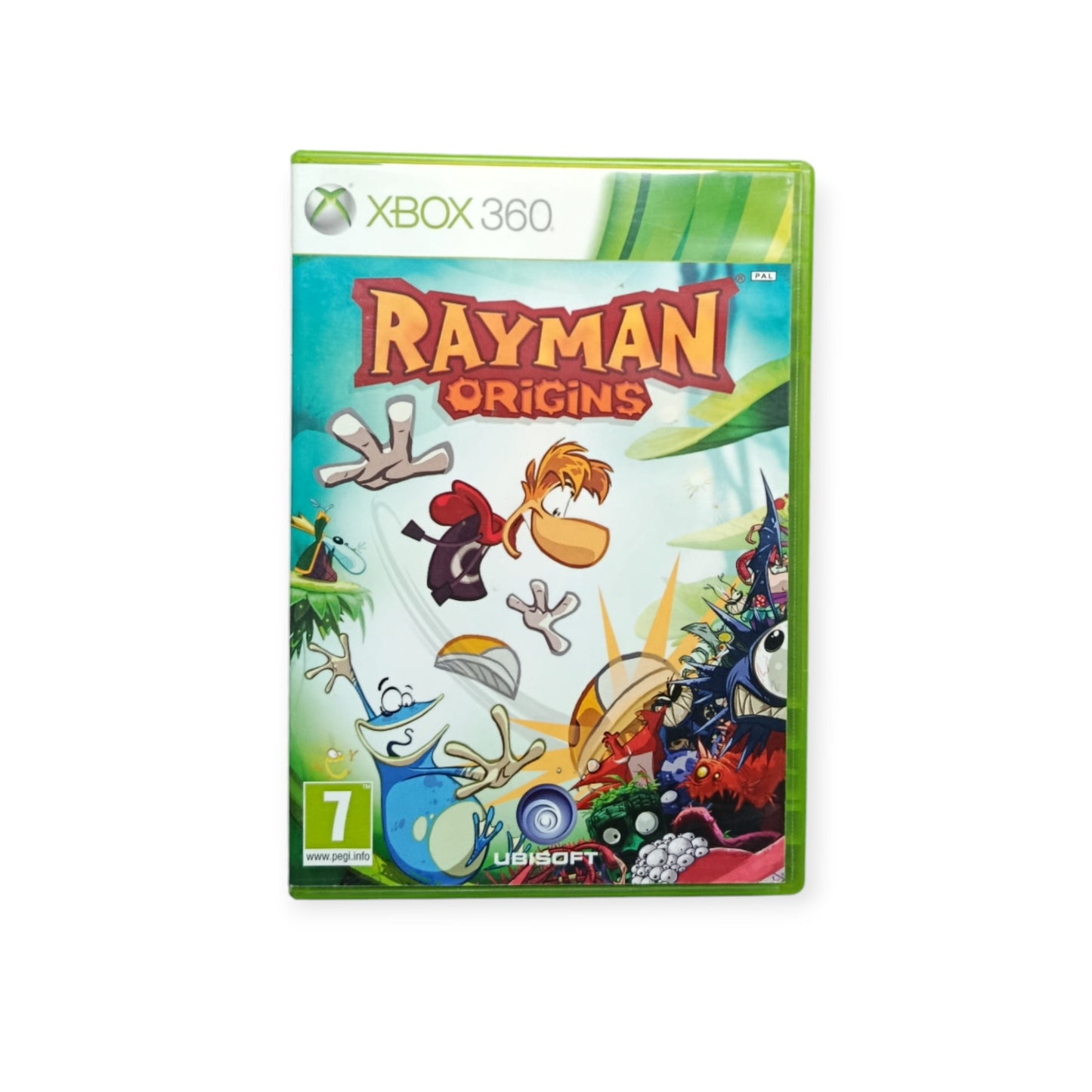 Rayman Origins Xbox 360 PAL FR disque original fonctionnel nickel