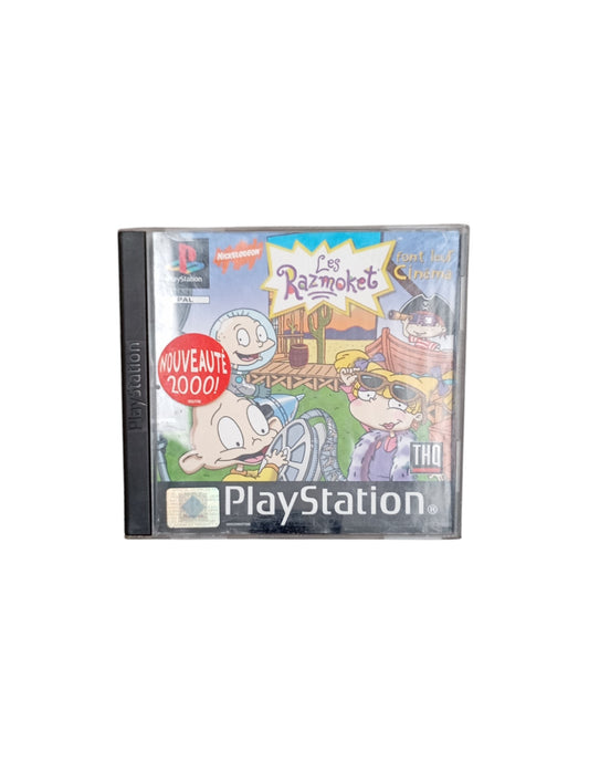 Les Razmoket font leur Cinéma PlayStation 1 complet en boîte avec disque et notice