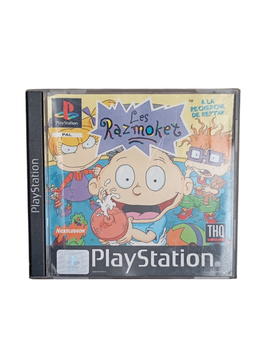 Les Razmoket À la Recherche de Reptar PlayStation 1 complet en boîte avec disque et notice