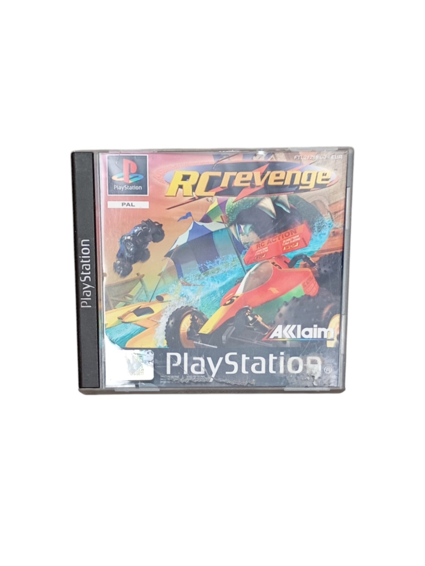 RC Revenge PlayStation 1 complet en boîte avec disque et notice