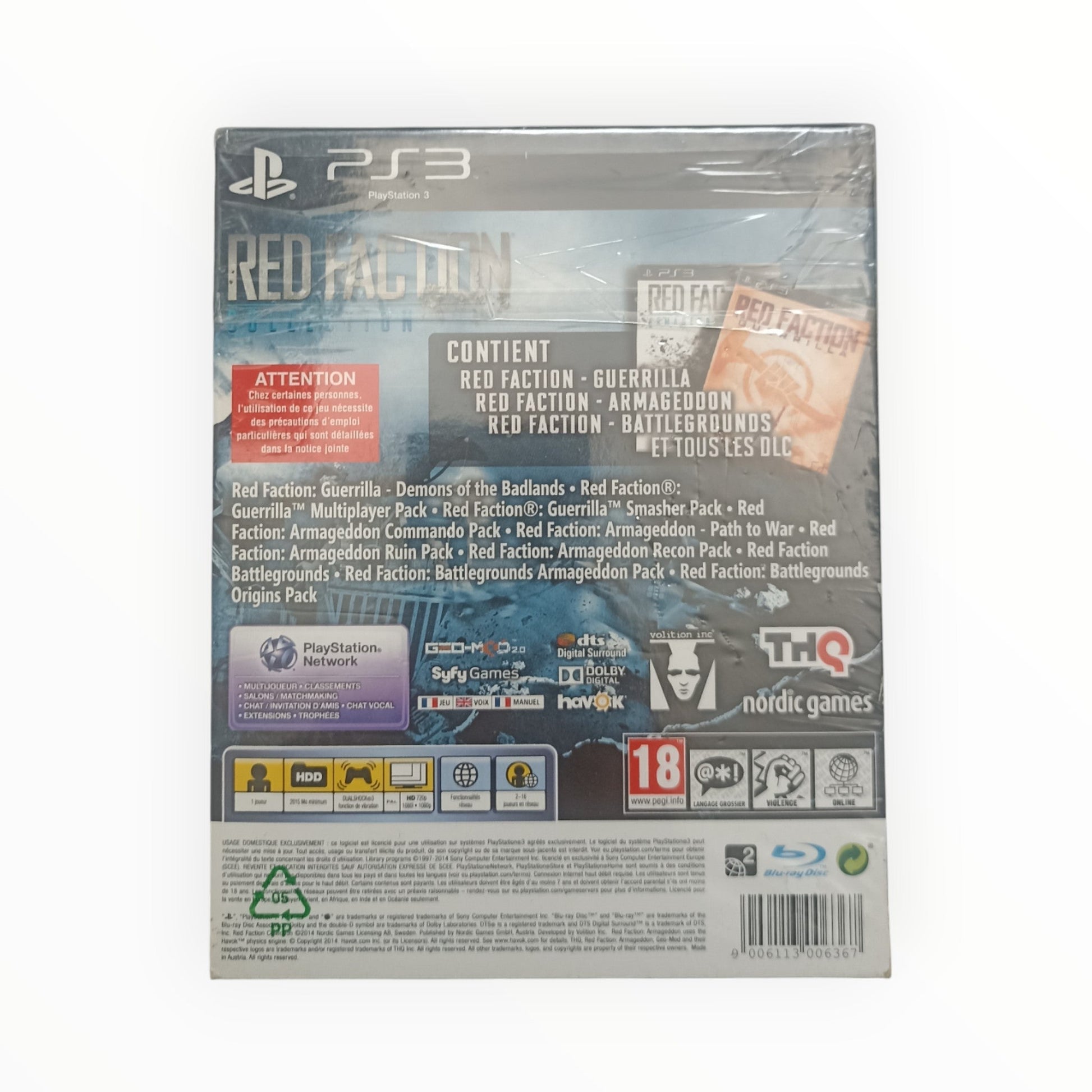 Red Faction Collection – PlayStation 3 (PS3) – Neuf sous blister - Masaru
