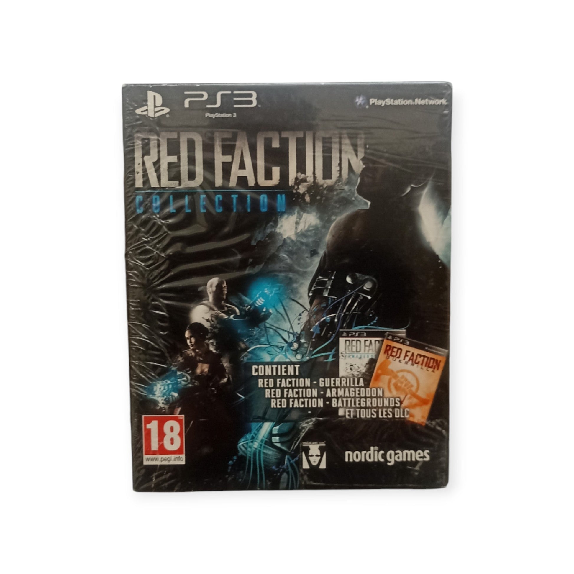 Jeu Red Faction Collection PlayStation 3 neuf sous blister avec tous les DLC inclus Nordic Games