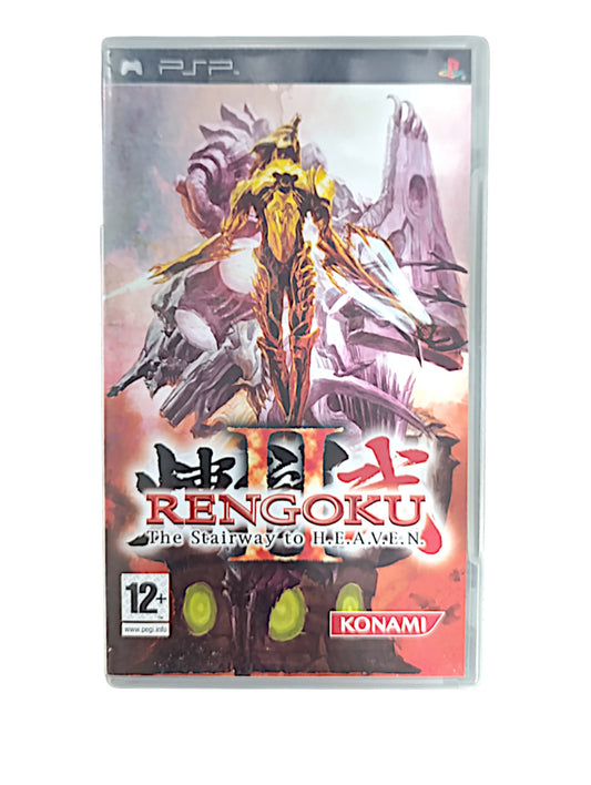 Rengoku II PSP complet avec boîteet notice Hudson Soft