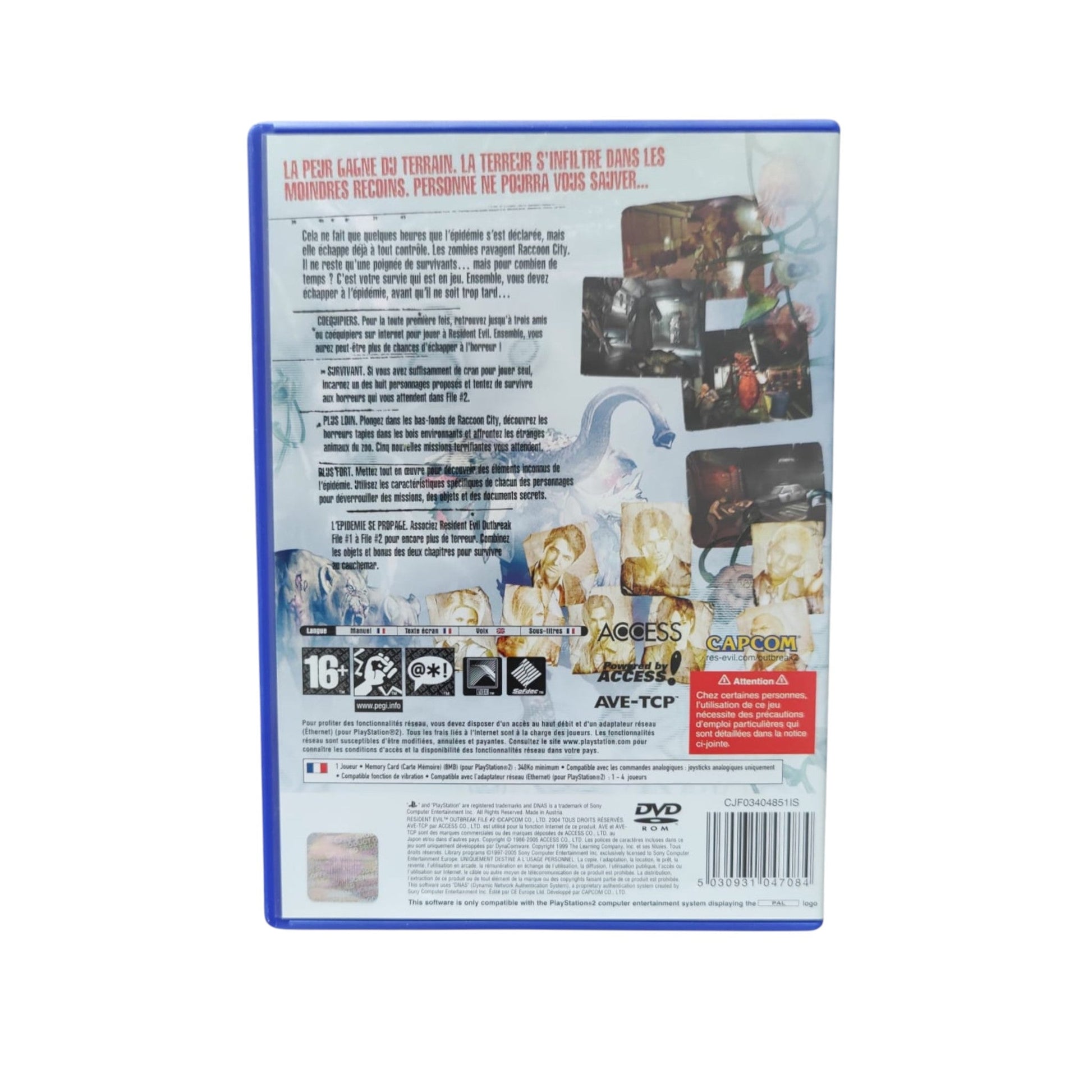 Resident Evil Outbreak: File 2 – PlayStation 2 (complet) - Masaru