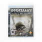 Resistance Fall of Man complet sur PS3 avec boîte et disque originaux