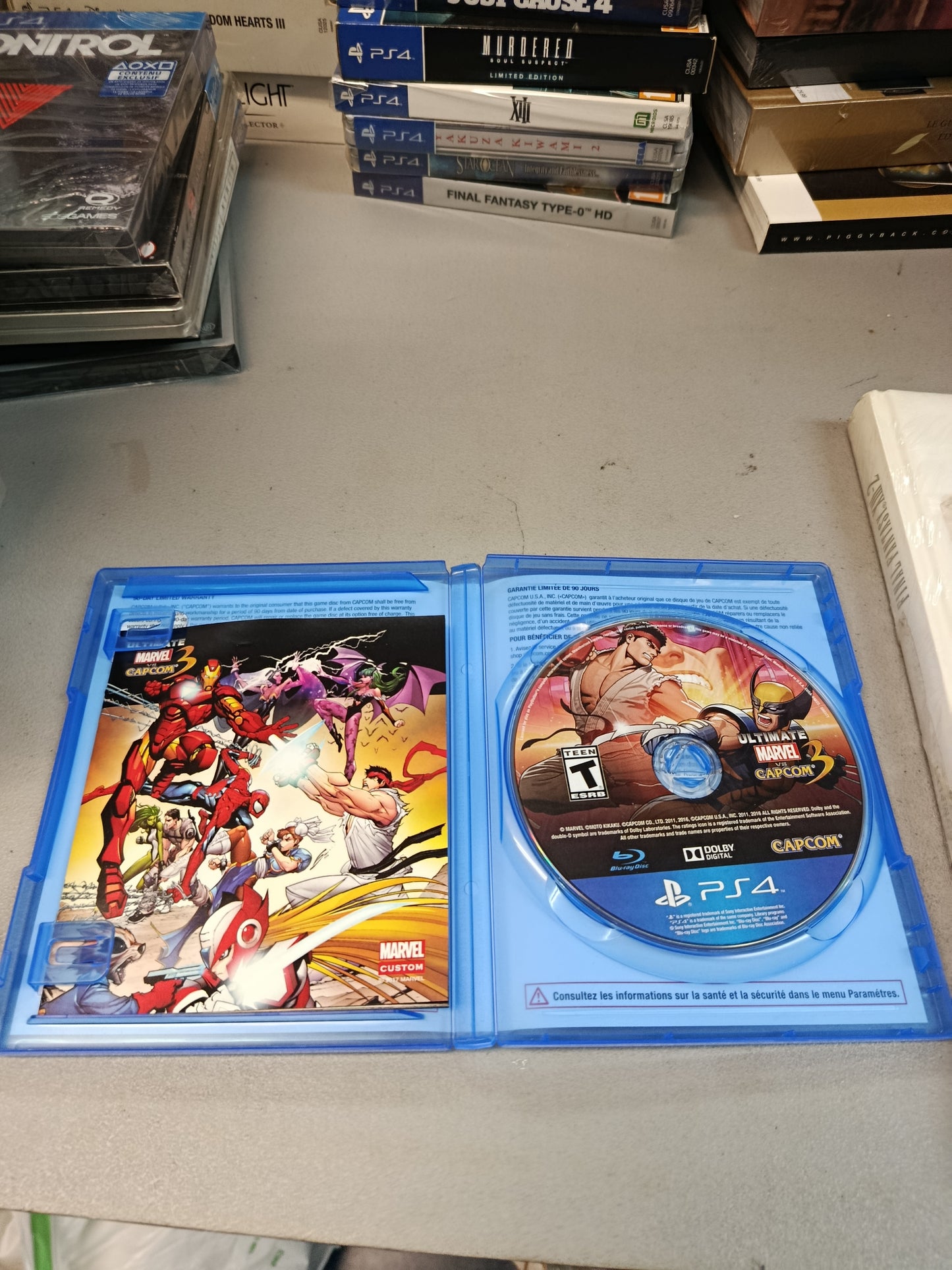 Marvel vs Capcom PlayStation 4 (PS4)
