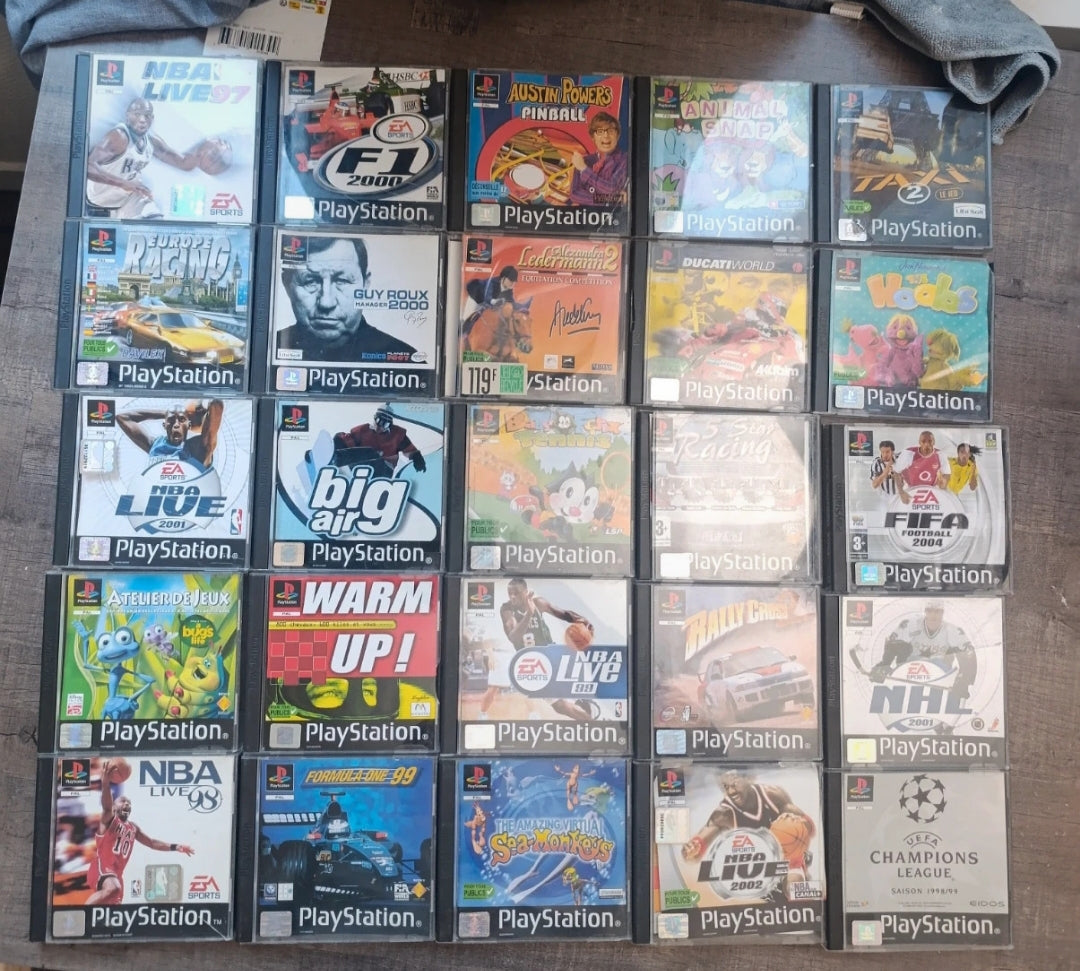 Lot playstation 1 (PS1)