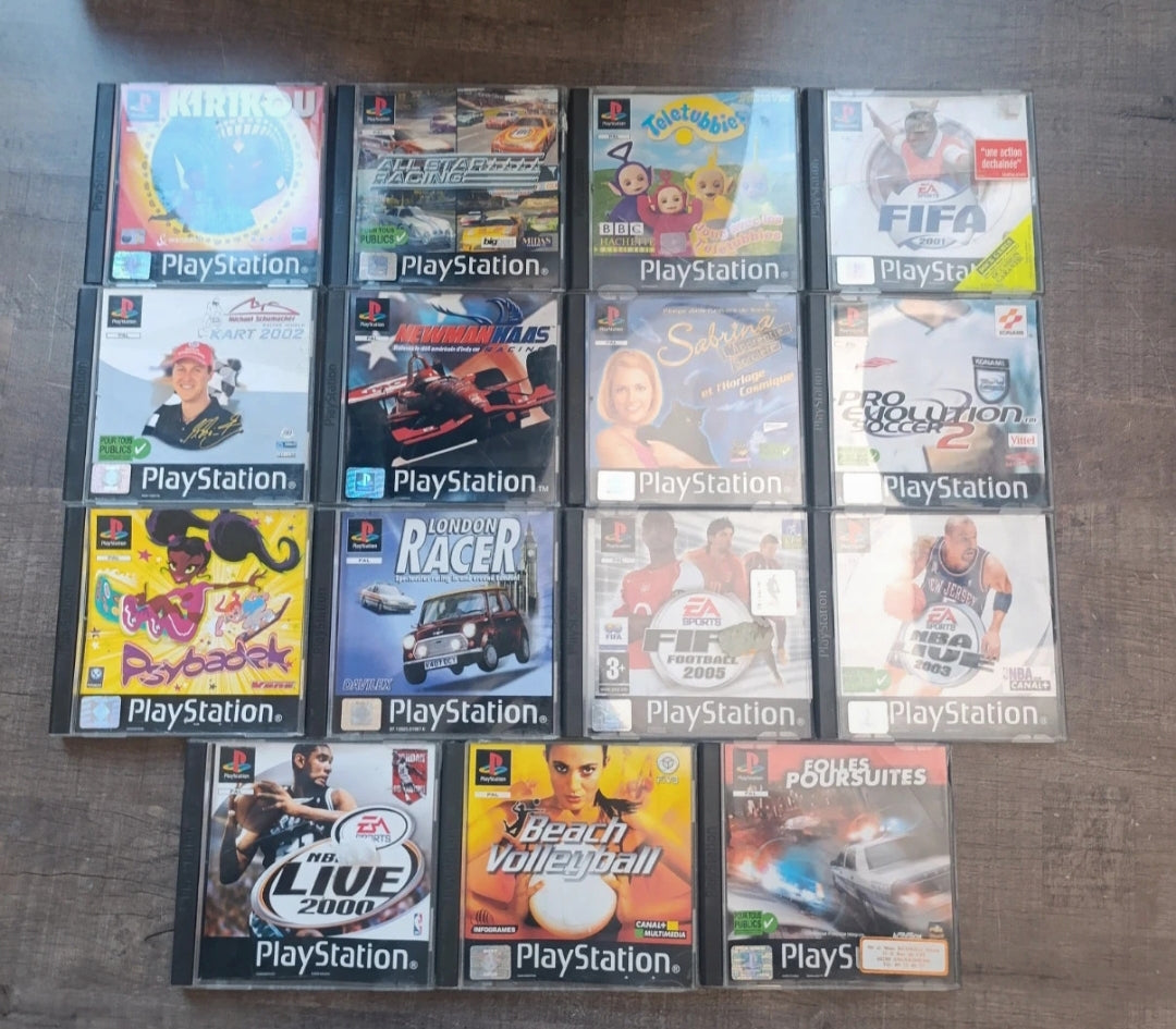 Lot playstation 1 (PS1)