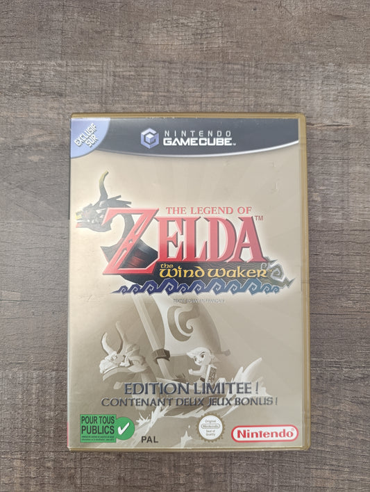 The Legend of Zelda : The Wind Waker Edition Limitée - Boîte Dorée
