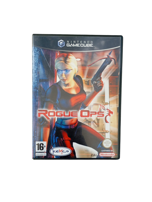 Rogue Ops Nintendo GameCube complet avec boîte, disque et notice