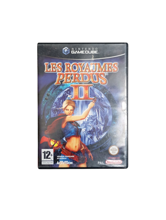 Le Royaume Perdu II Nintendo GameCube complet en boîte avec disque et notice