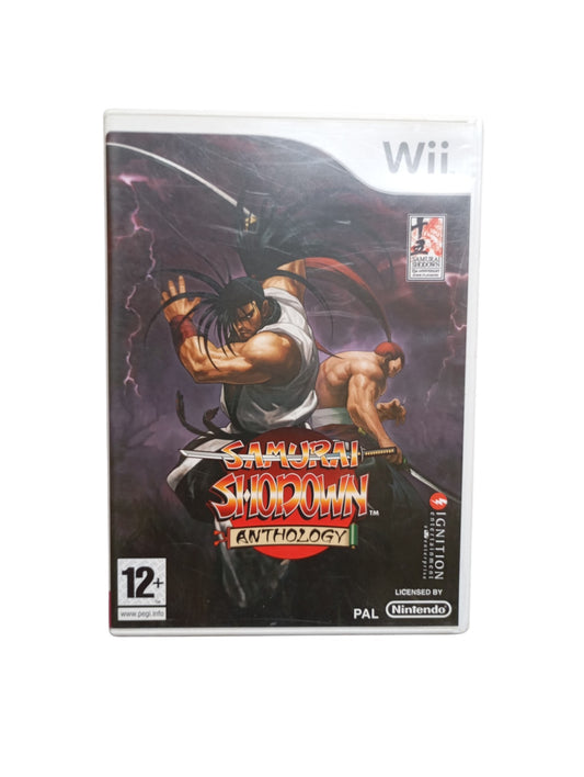 Samurai Shodown Anthology complet en boîte avec notice Nintendo Wii