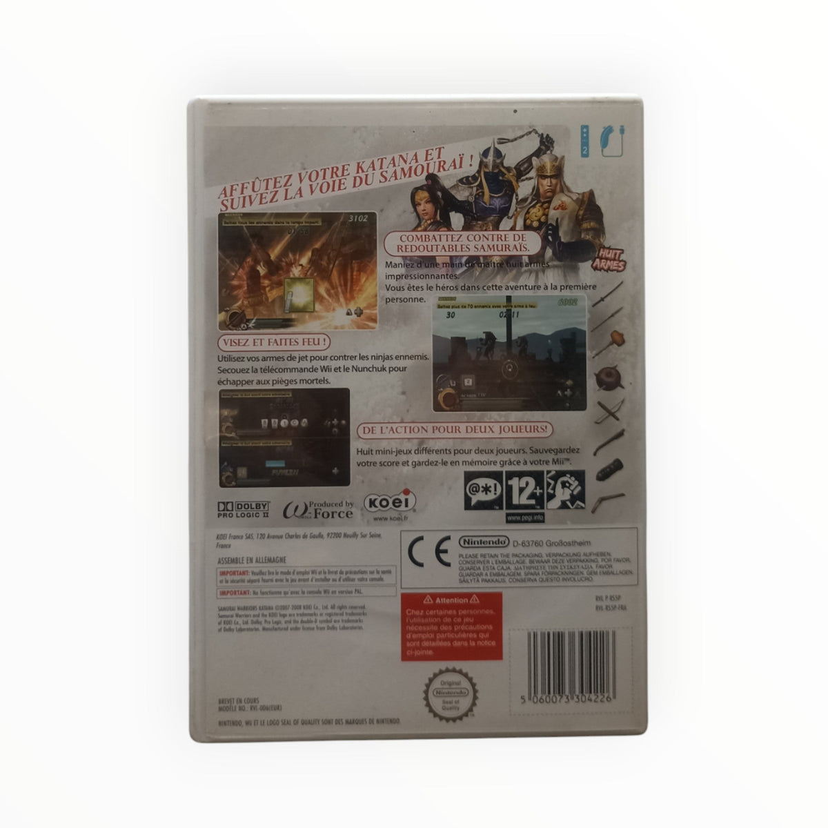 Samurai Warriors : Katana (WII) complet - Masaru