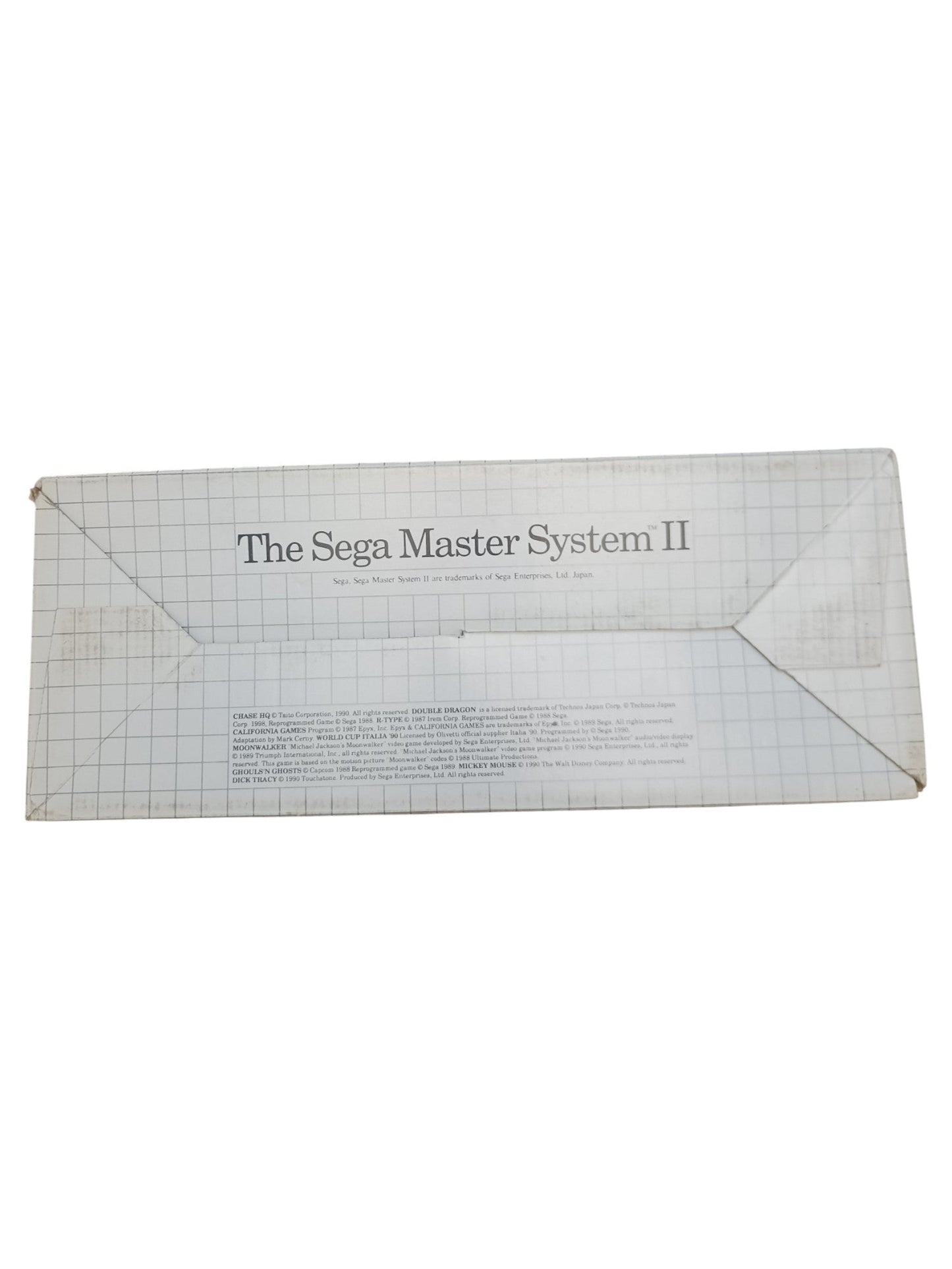 SEGA Master System II – Console en boîte avec jeu intégré Alex Kidd in Miracle World - Masaru