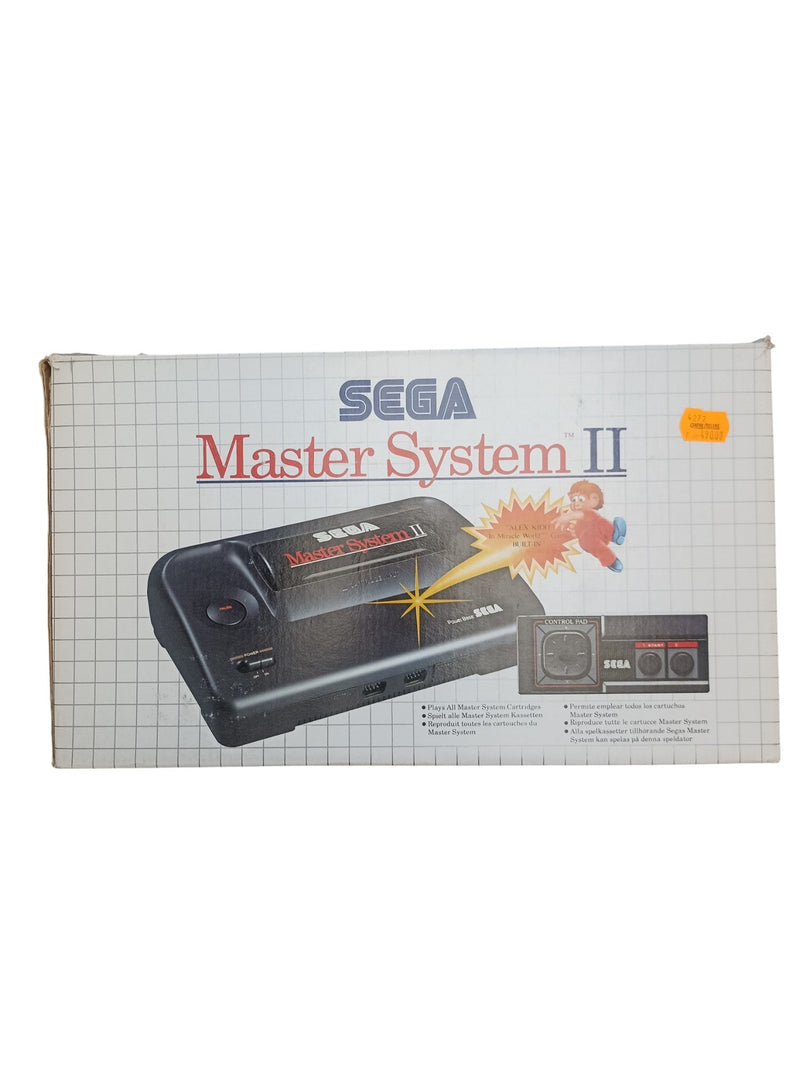 SEGA Master System II – Console en boîte avec jeu intégré Alex Kidd in Miracle World