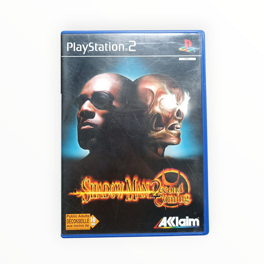 Shadow Man 2econd Coming PlayStation 2 PS2 PAL FR disque original fonctionnel nickel