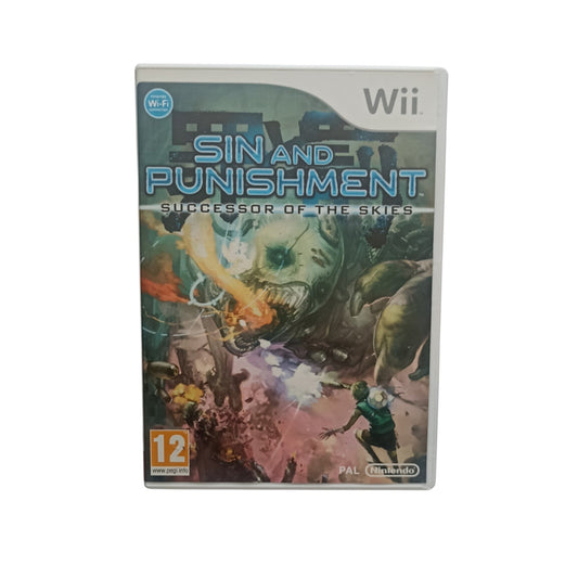 Jeu Sin and Punishment Successor of the Skies Nintendo Wii complet – version officielle Nintendo Treasure