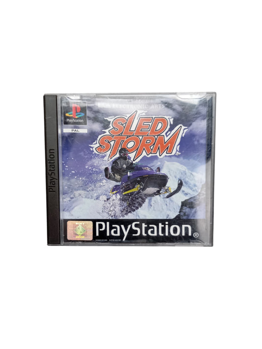 Sled Storm PlayStation 1 complet en boîte avec CD et notice