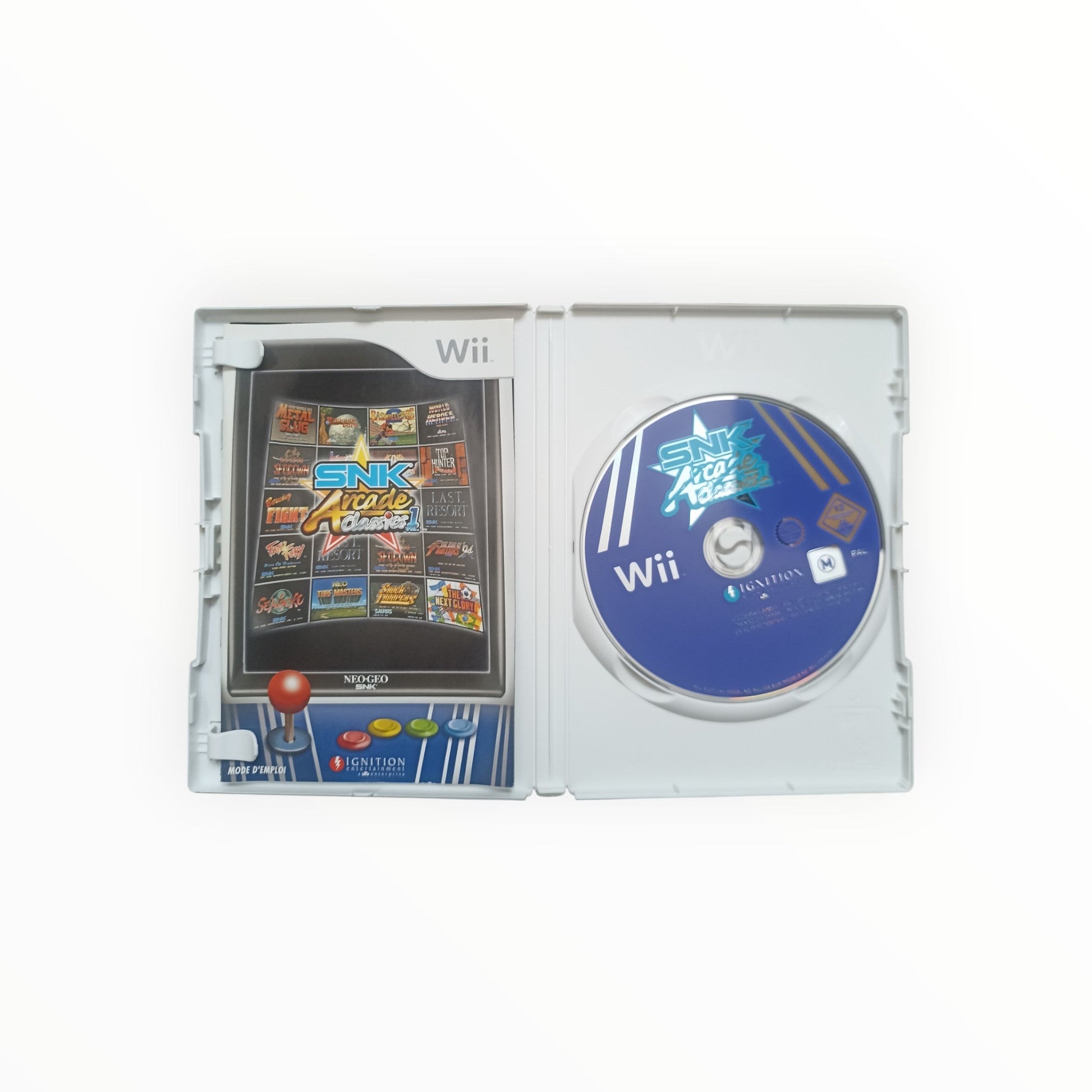 SNK Arcade Classics Vol. 1 (WII) complet - Masaru