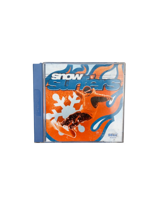 Snow Surfers Sega Dreamcast complet en boîte avec disque et notice