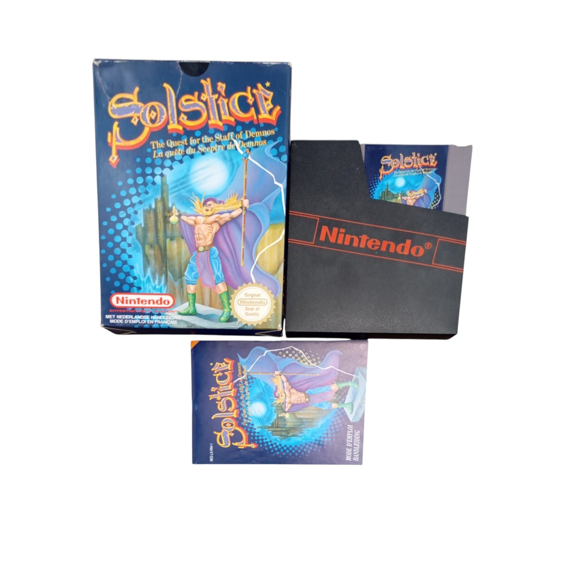 Solstice: The Quest for the Staff of Demnos – Nintendo NES (complet) - Masaru