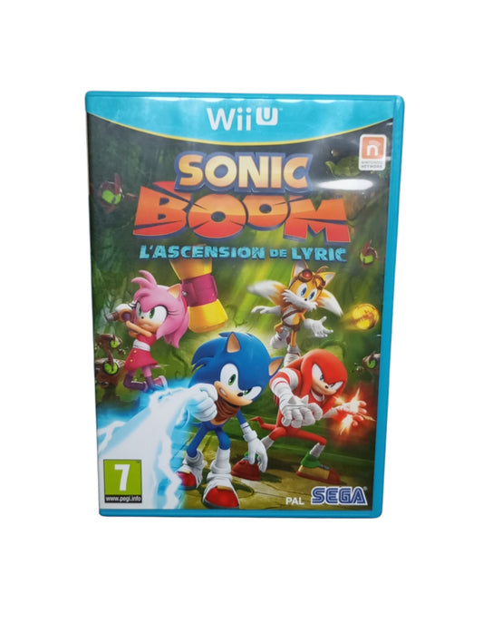 Sonic Boom Rise of Lyric Nintendo Wii U jeu complet original