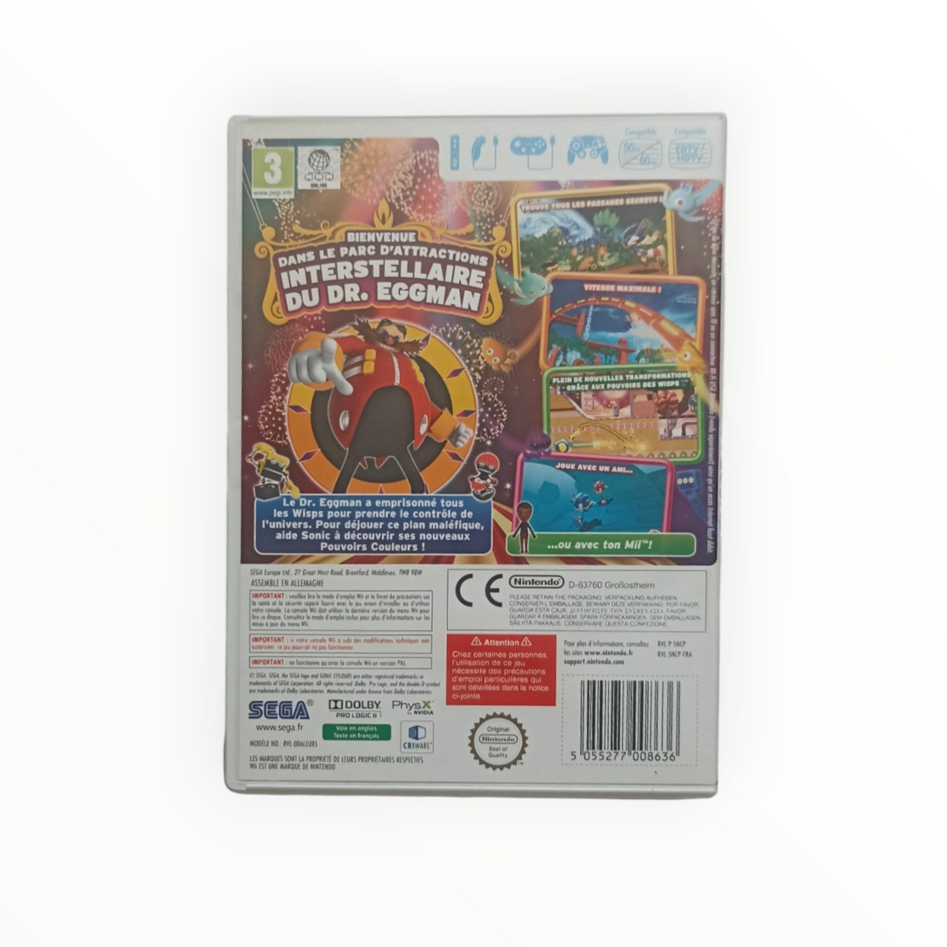 Sonic colours WII - Masaru