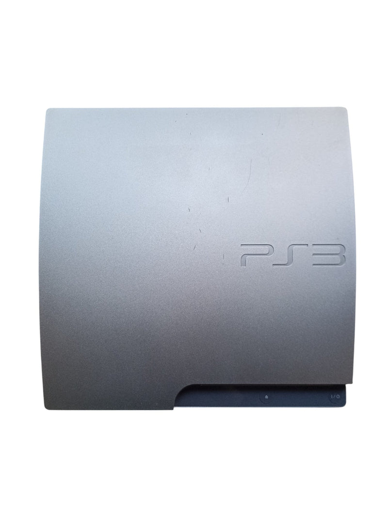 Sony PlayStation 3 Slim – Console grise/argent (loose, avec câbles)