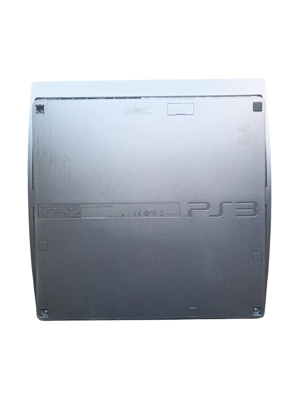 Sony PlayStation 3 Slim – Console grise/argent (loose, avec câbles) - Masaru
