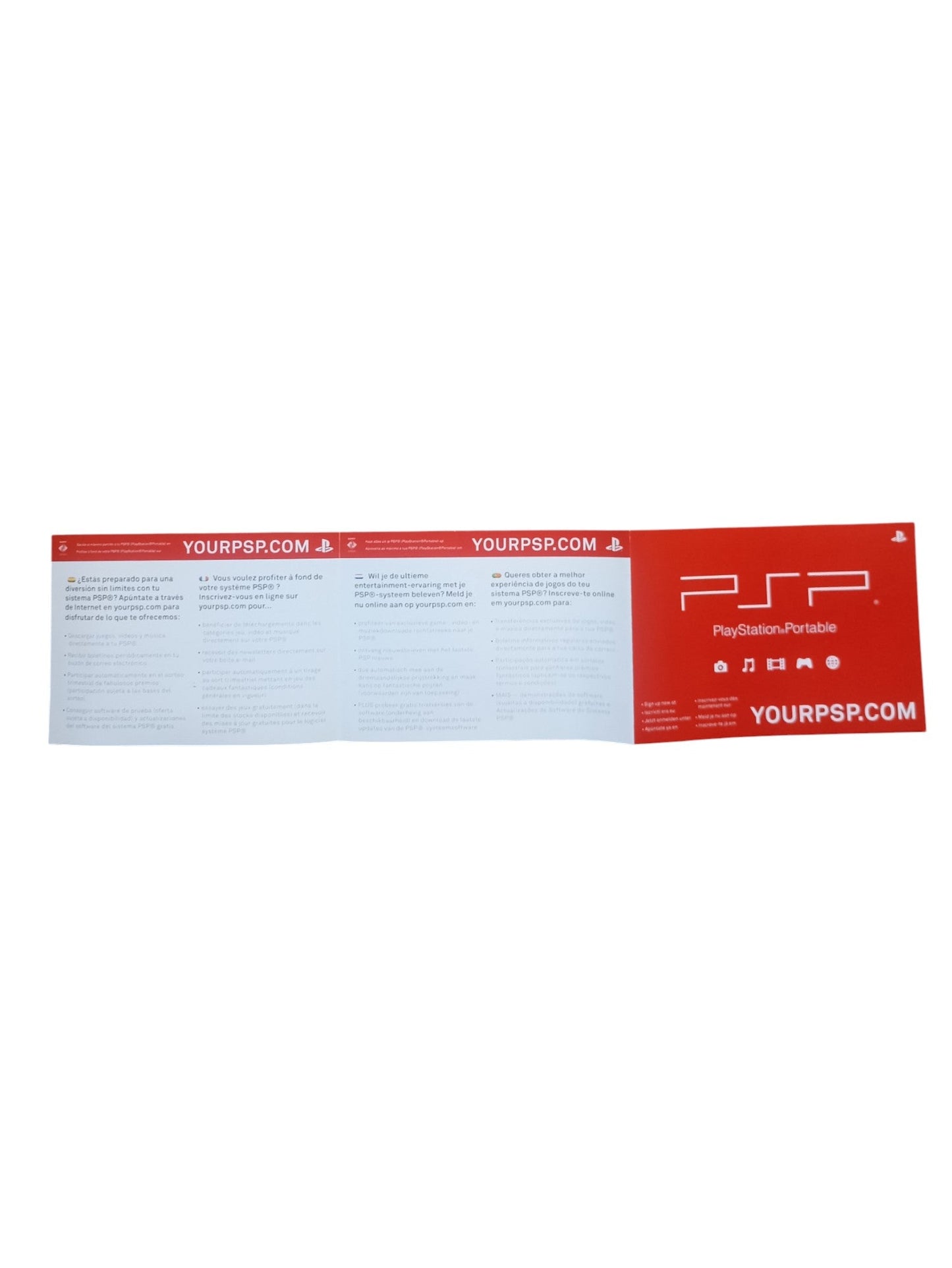 Sony PSP - 1004 Ceramic White – Console PlayStation Portable en boîte - Masaru