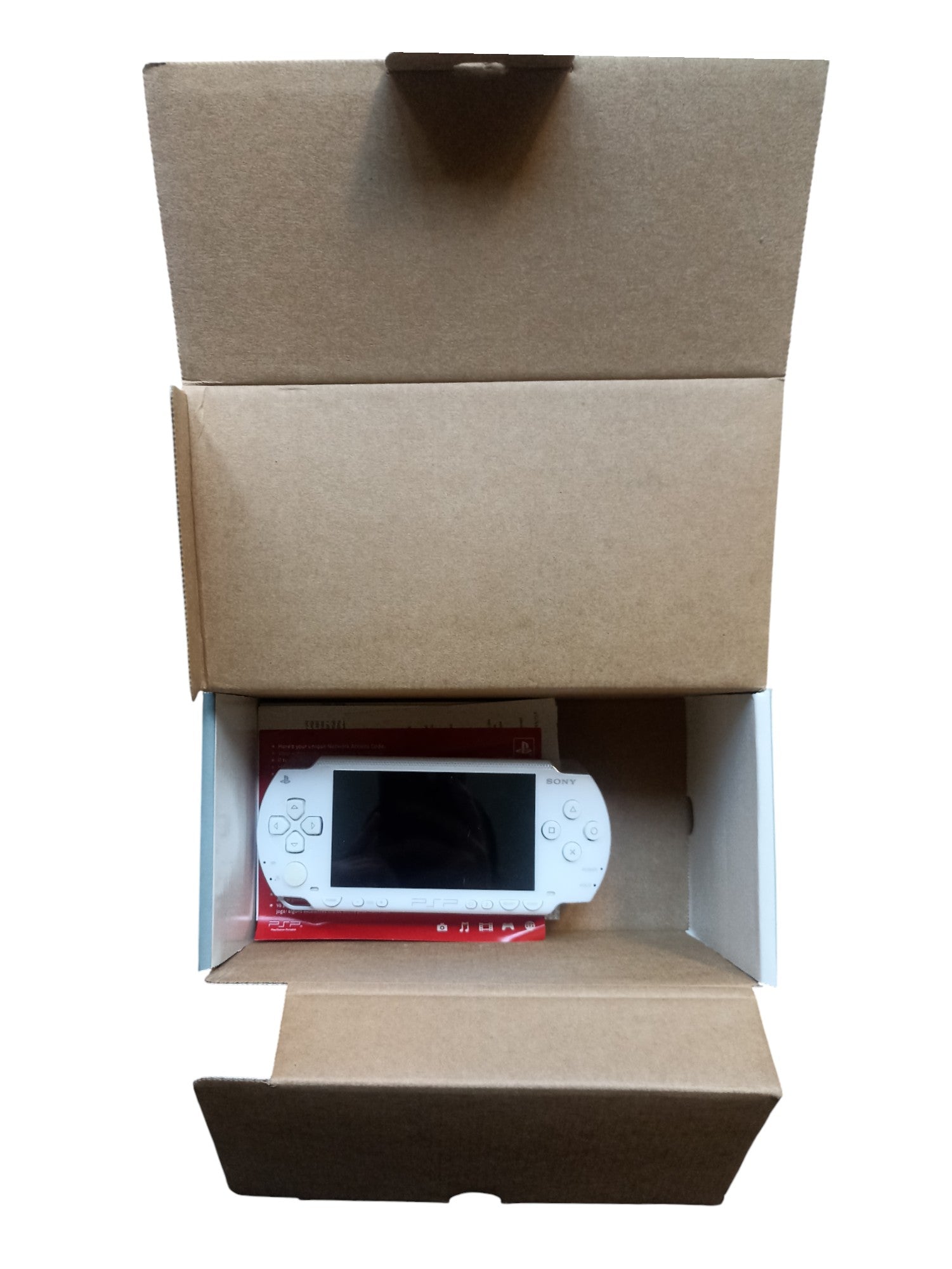 Sony PSP - 1004 Ceramic White – Console PlayStation Portable en boîte - Masaru