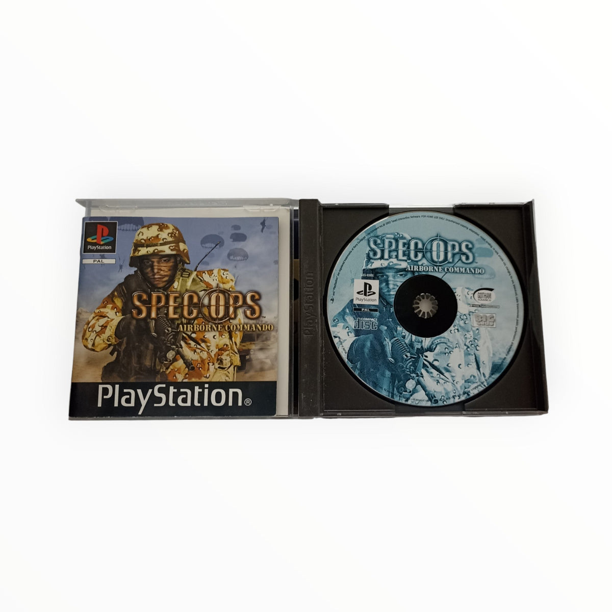 Spec Ops: Airborne Commando – PlayStation 1 (Complet) - Masaru