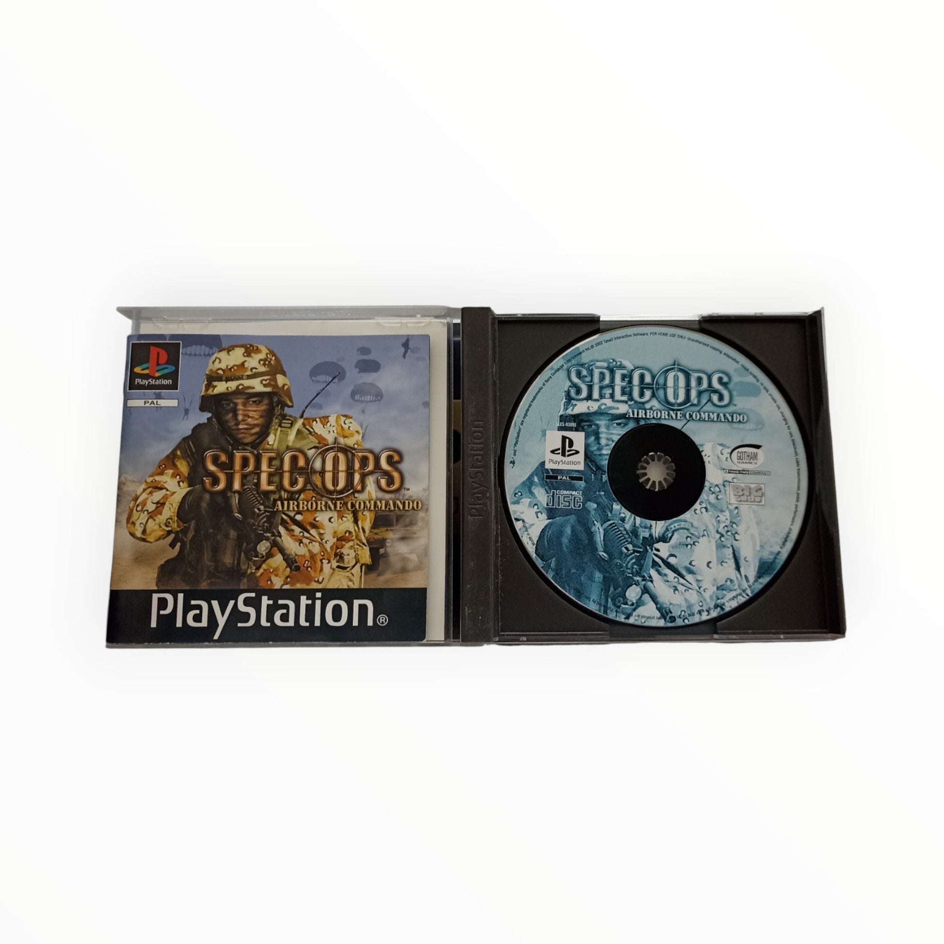 Spec Ops: Airborne Commando – PlayStation 1 (Complet) - Masaru