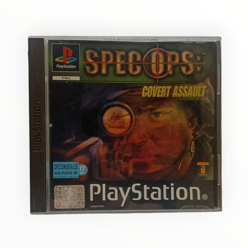 Spec Ops: Covert Assault – PlayStation 1 – Complet avec notice