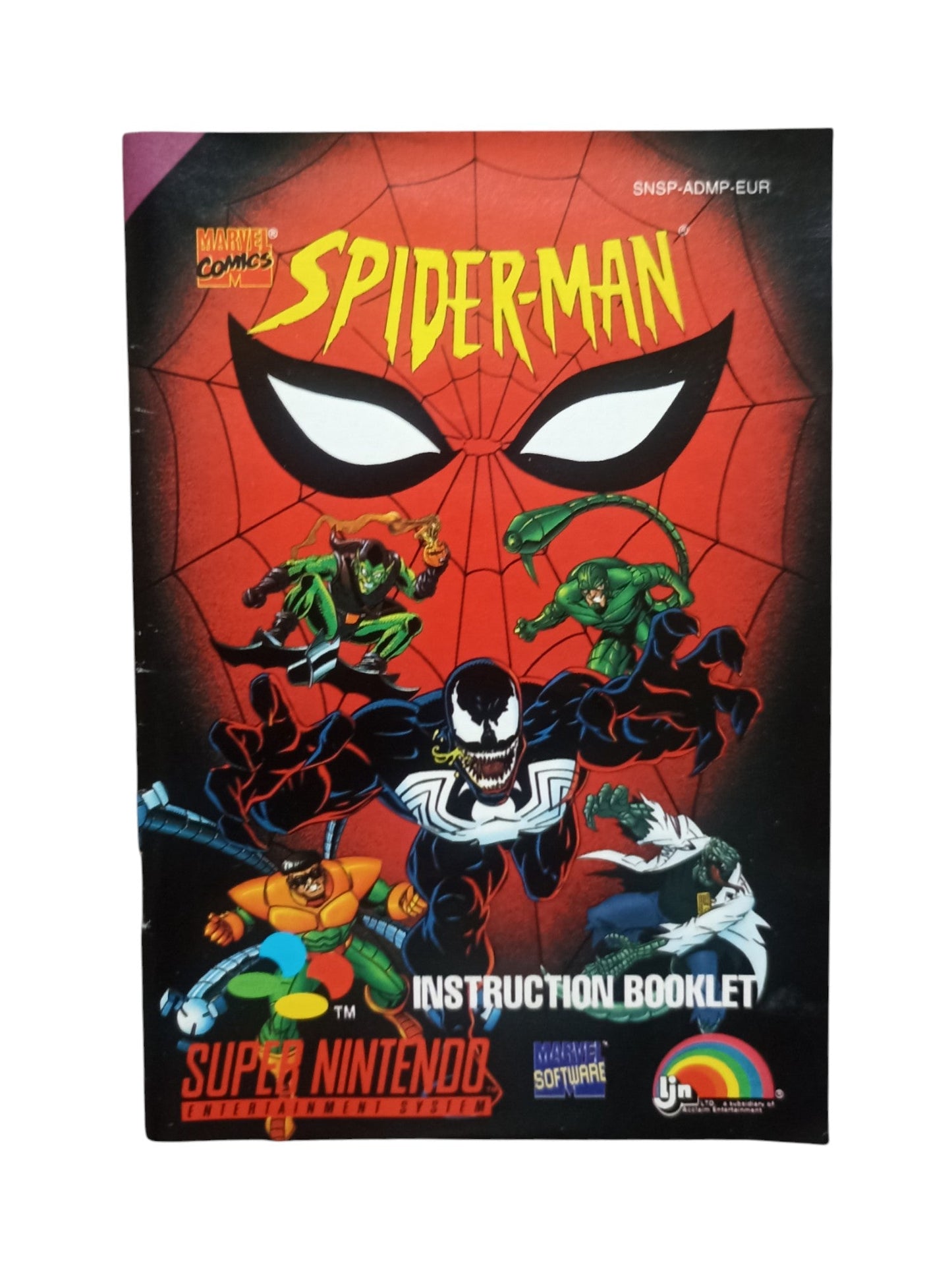 Spider - Man SNES – Complet en boîte avec notice - Masaru