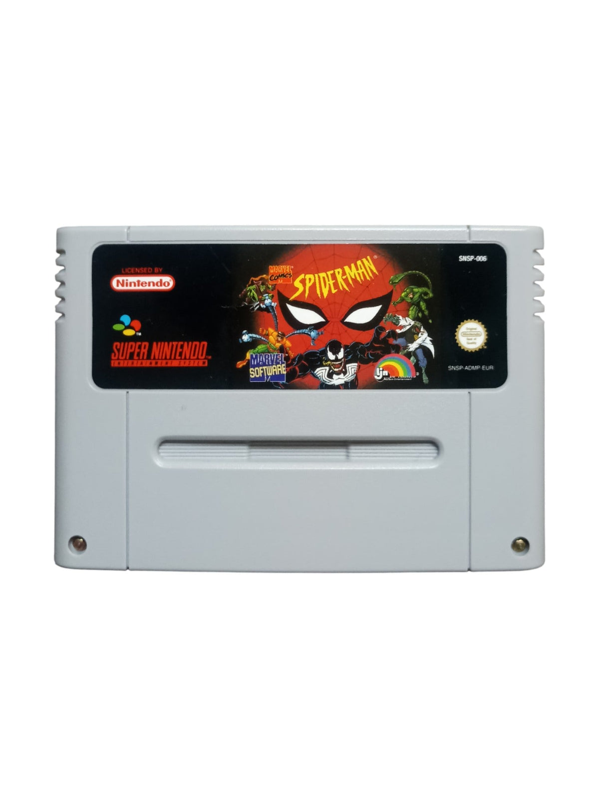 Spider - Man SNES – Complet en boîte avec notice - Masaru