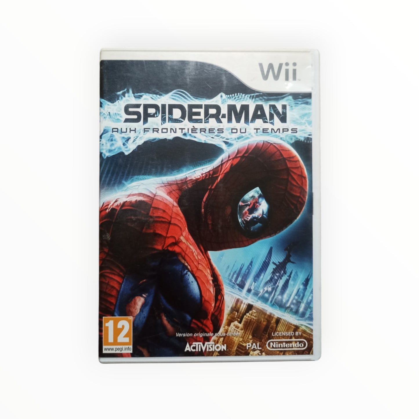 Spider-Man Nintendo Wii complet avec boîte et disque Marvel Activision
